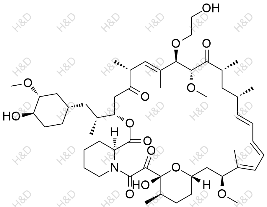 依维莫司杂质9-O-Hydroxyethyl sirolimus（009-96）