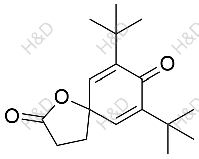 7,9-二叔丁基-1-氧杂螺[4.5]癸-6,9-二烯-2,8-二酮