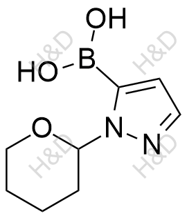 (1-(四氢-2H-吡喃-2-基)-1H-吡唑-5-基)硼酸