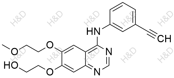厄洛替尼O-脱甲基代谢产物异构体（M13）