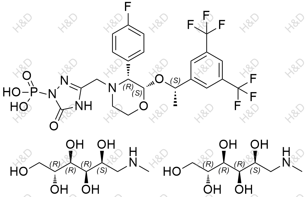 福沙吡坦二甲葡胺对映异构体