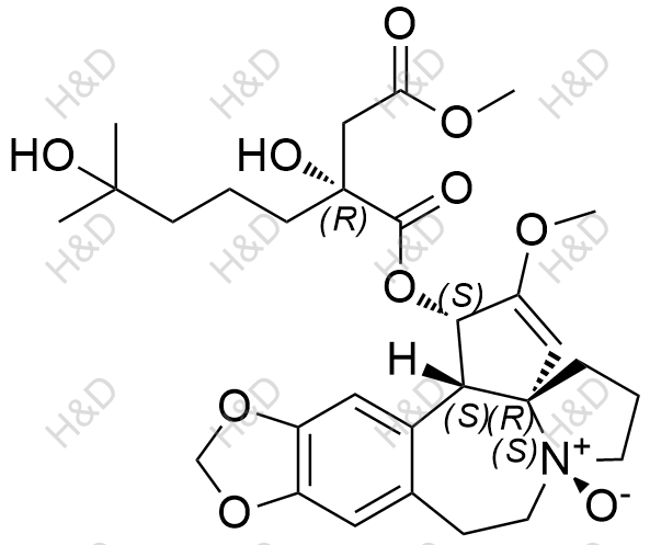 甲基异丁二酸（高三尖杉酯碱）α-N-氧化物