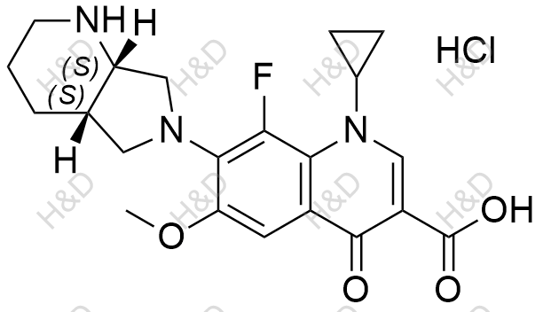 莫西沙星EP杂质D（盐酸盐）