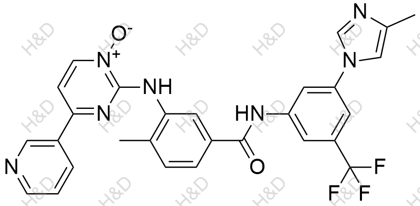 尼罗替尼氮氧化物杂质3